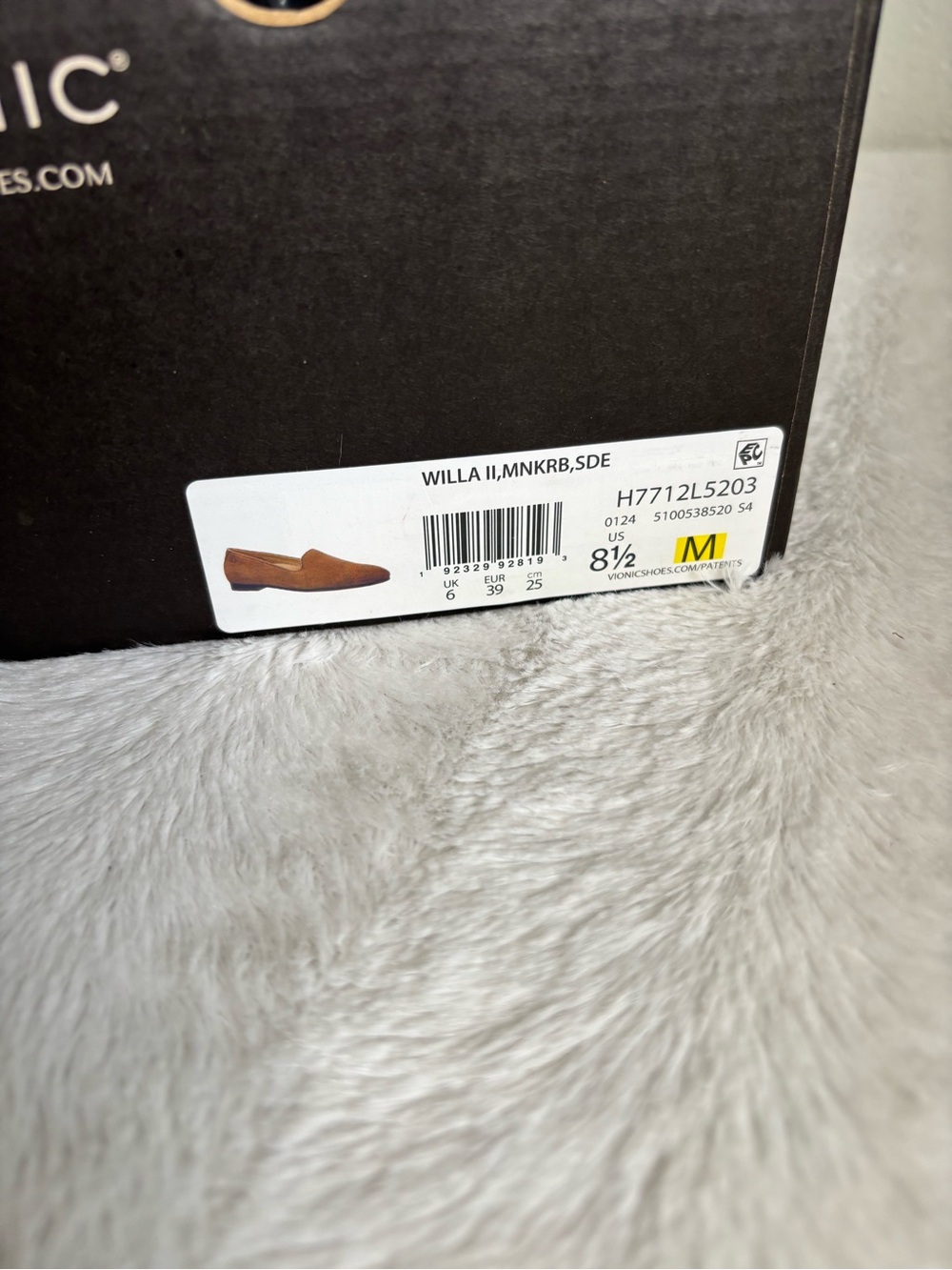 Vionic Suede Slip-On Arch Support Loafers in Brown Brand New - Picture 5 of 5